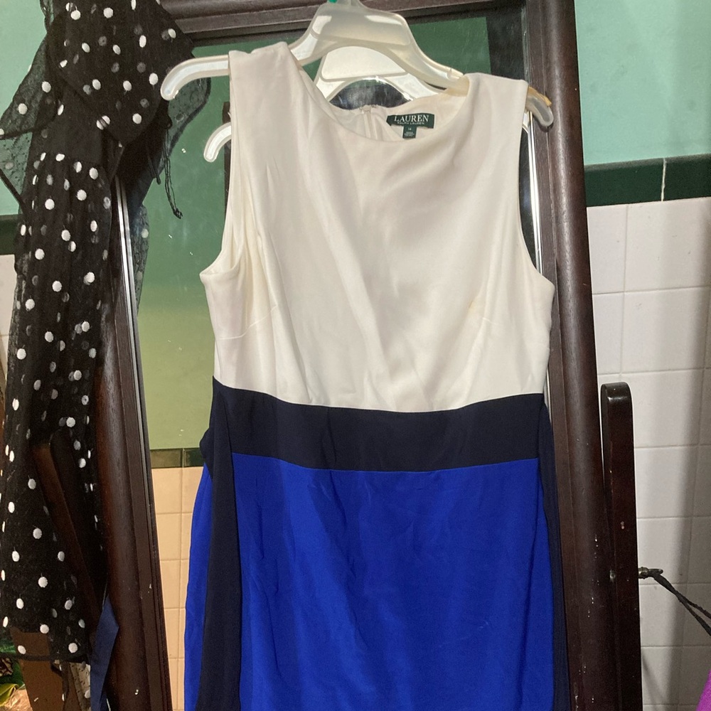 Ralph Lauren dress multi color size 14 women